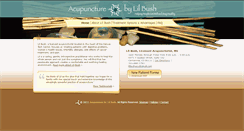 Desktop Screenshot of acupuncturebylil.com