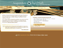 Tablet Screenshot of acupuncturebylil.com
